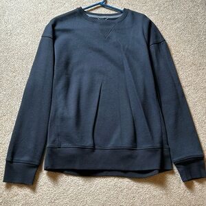 All in motion, black sweatshirt